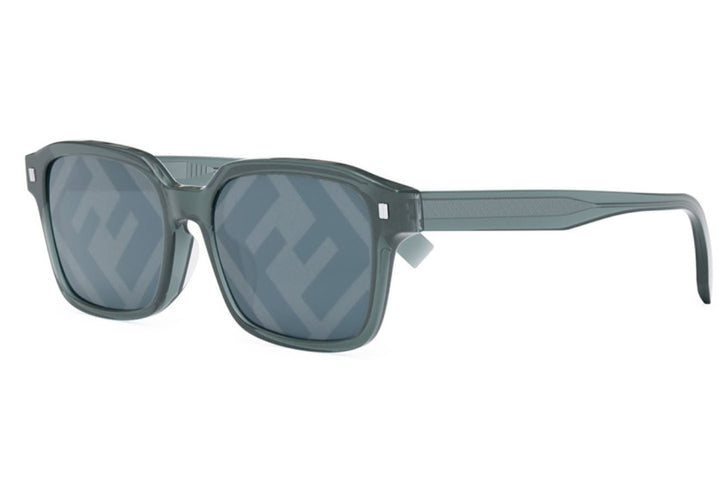 Fendi FE40025F Mirror Logo Sunglasses in Blue