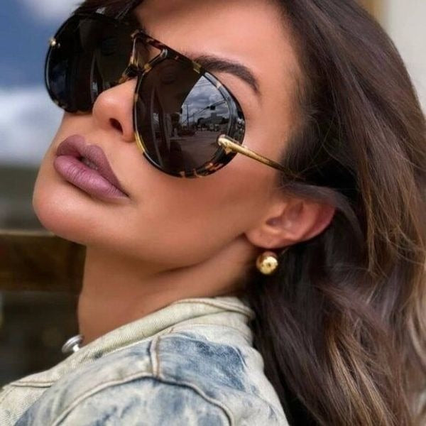 Bottega Veneta BV1273S Drop Earring Aviator Sunglasses