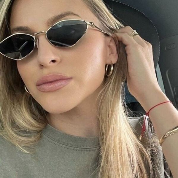 Miu Miu MU56ZS Sunglasses in Gold Light Purple