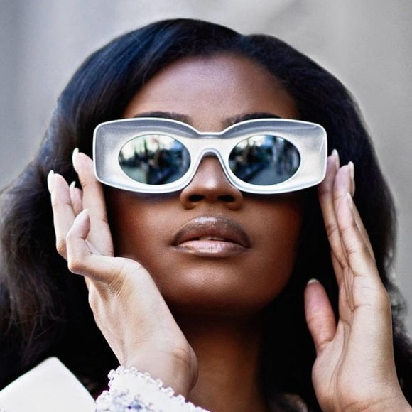 Loewe LW40033I Paula's Ibiza Sunglasses in Iridescent Grey