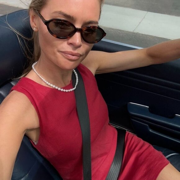 Saint Laurent SL751 Jeanne Havana Brown Sunglasses