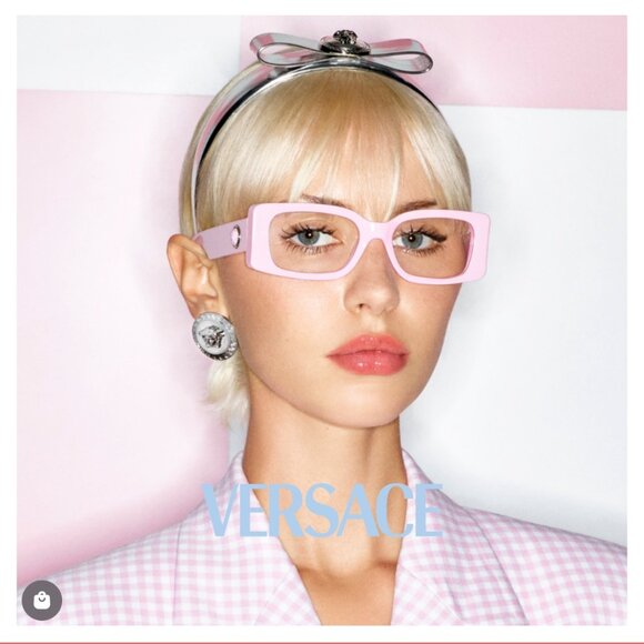 Versace VE3362U Pink Thick Rim Frames