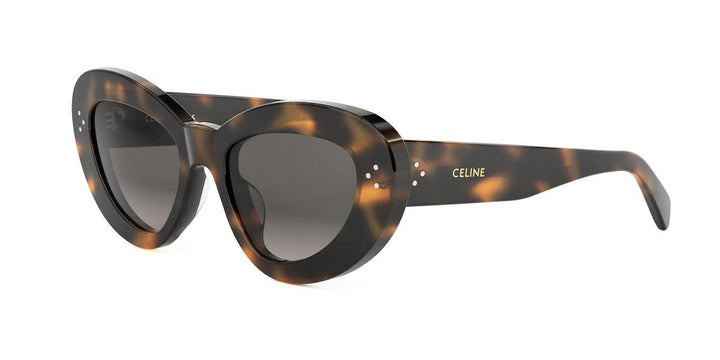 Celine CL40320U 3 Dots Cat Eye Havana Brown Sunglasses
