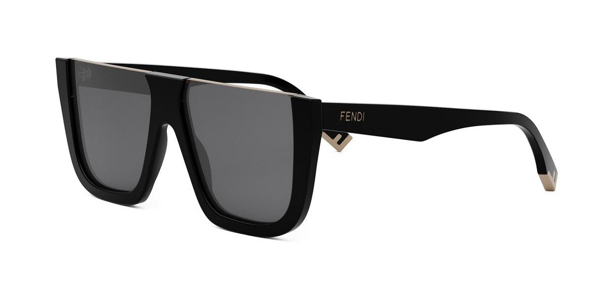 Fendi FE40136I Cut Sunglasses in Black – Designer Daydream