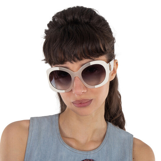 Marc Jacobs 722/S Ivory Grey Oversized Sunglasses