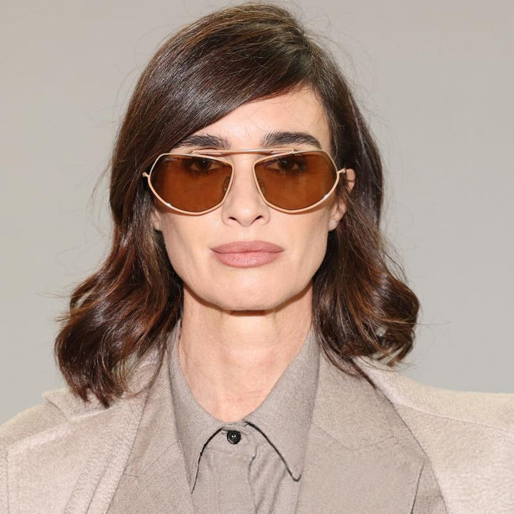 Max Mara MM0165 Joey Sunglasses in Brown