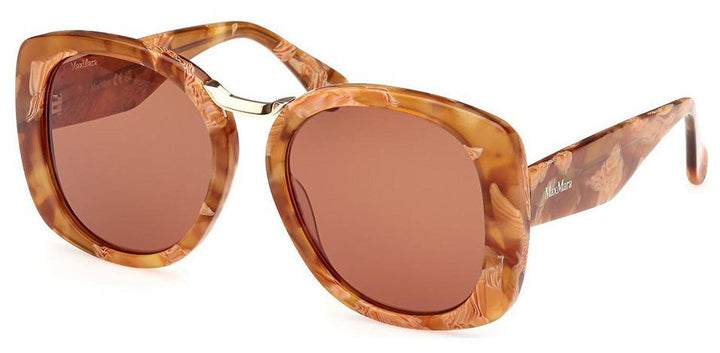 Max Mara Bridge MM0092 Sunglasses in Havana Brown