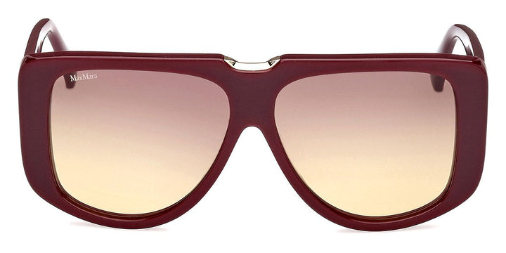 Max Mara MM0075 Spark1 Oversized Sunglasses in Burgundy