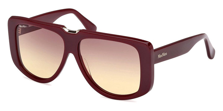 Max Mara MM0075 Spark1 Oversized Sunglasses in Burgundy