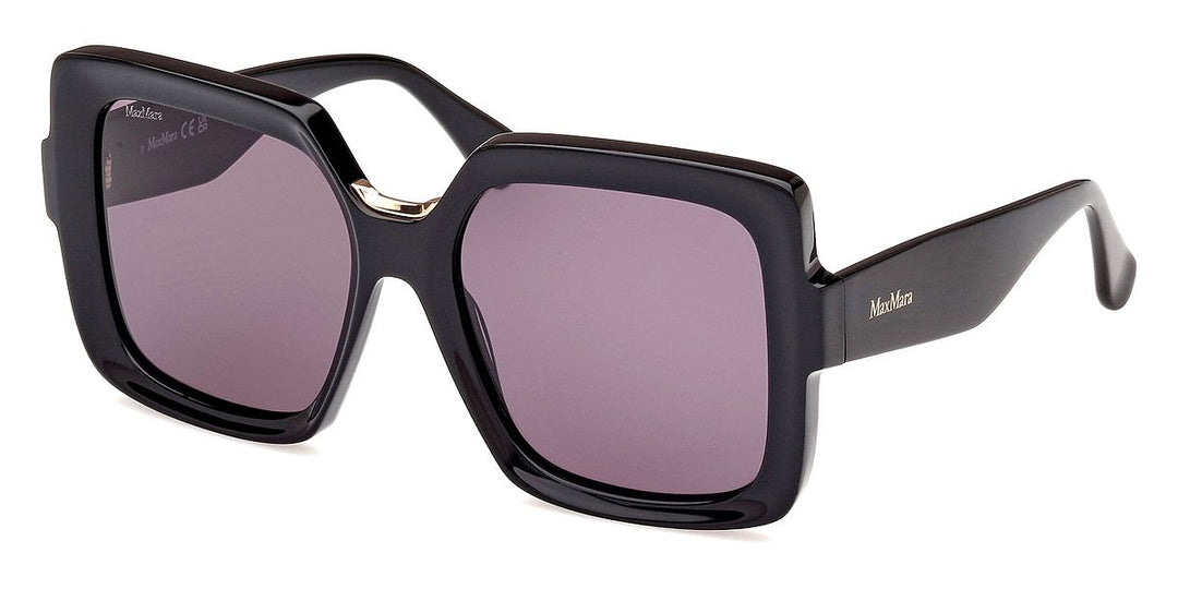 Max Mara MM0088 Ernest Oversized Square Sunglasses in Black