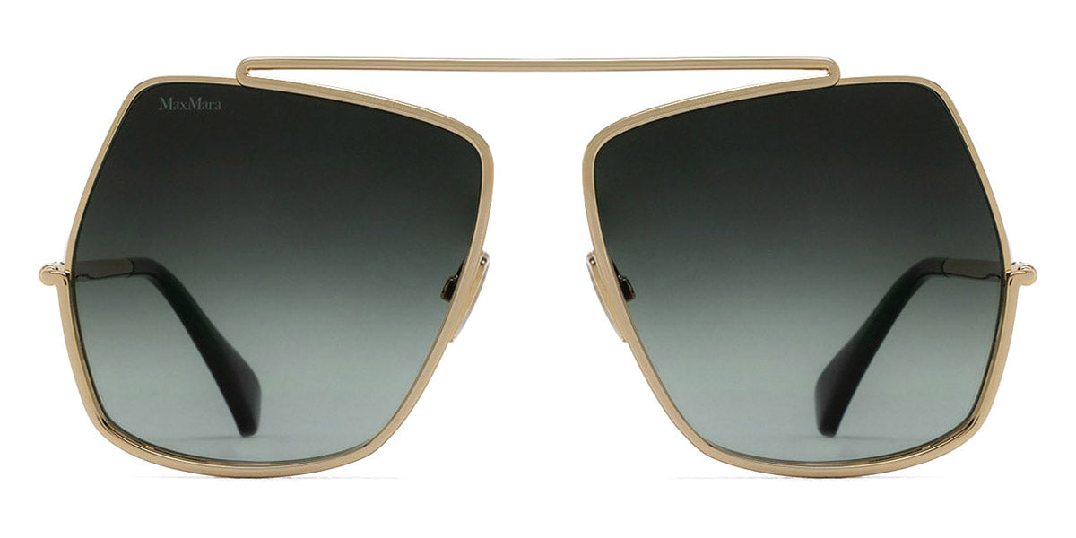 Max Mara MM0102 Sunglasses in Gold Green – Designer Daydream