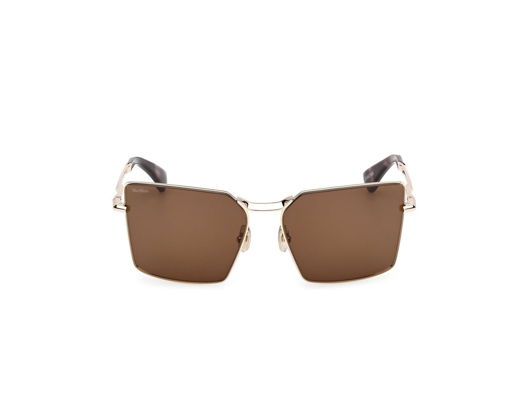 Max Mara MM0135 Sunglasses in Gold Brown
