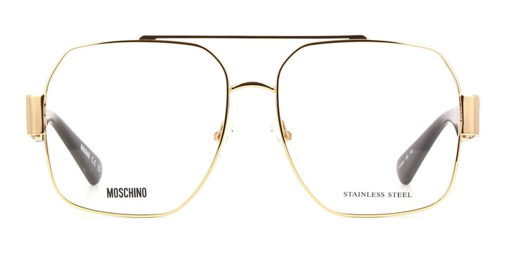 Moschino MOS006/S Gafas de sol estilo ojo de gato con tachuelas rojas