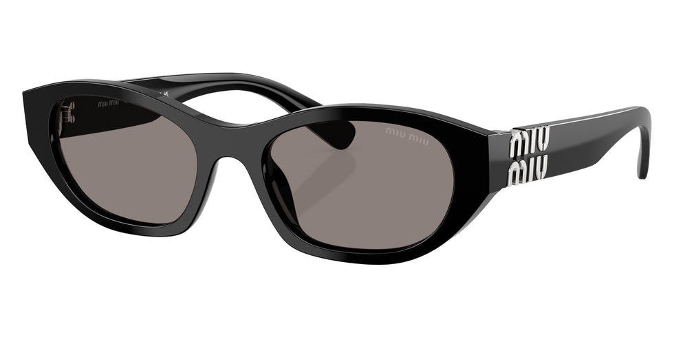 Miu Miu MU A03S Black Grey Sunglasses