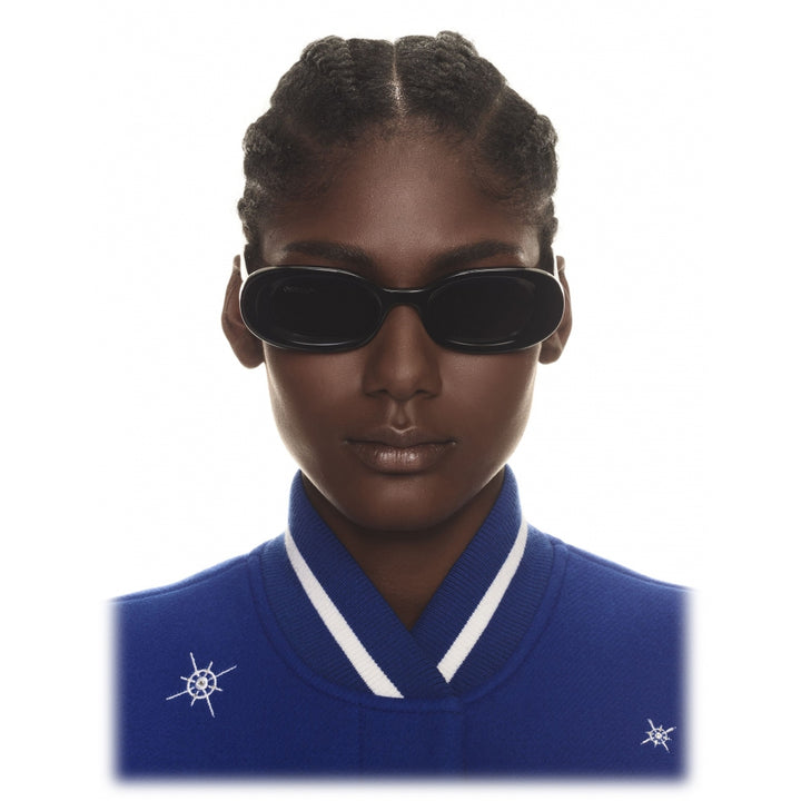 Off White Amalfi Sunglasses in Black