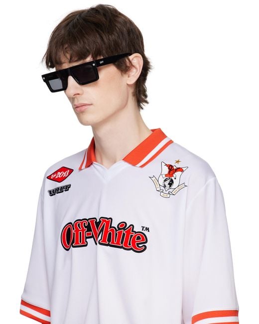 off white goggles Off White Chandler Sunglasses in Black – Designer Daydream