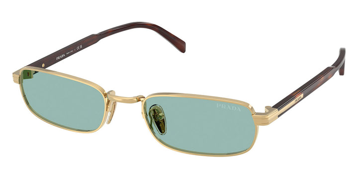 Prada PR B54S Sunglasses in Gold Green