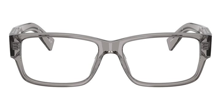 PR B09V Rectangular Eyeglasses Frames in Transparent Grey