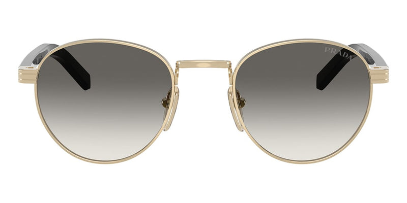 Prada PR B52S Sunglasses in Gold Grey