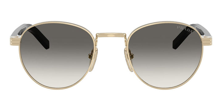 Prada PR B52S Sunglasses in Gold Grey