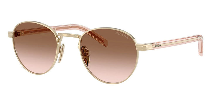 Prada PR B52S Sunglasses in Gold Brown Gradient