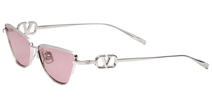 Valentino V-Logo Pink Cat Eye Sunglasses