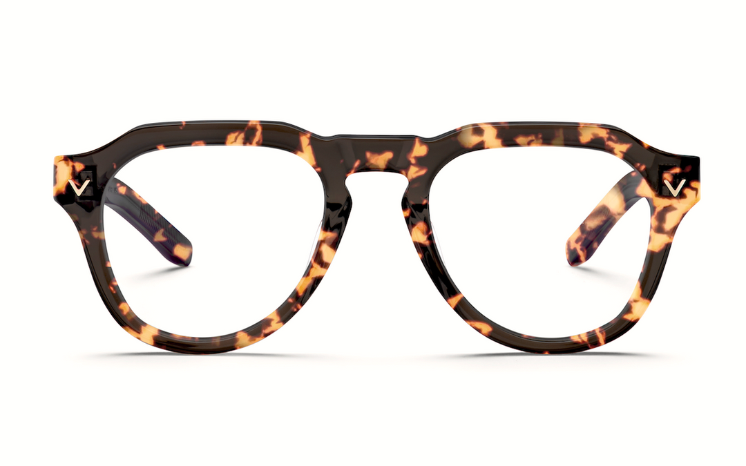 Valentino VLX139-B Havana Brown Pilot Frames