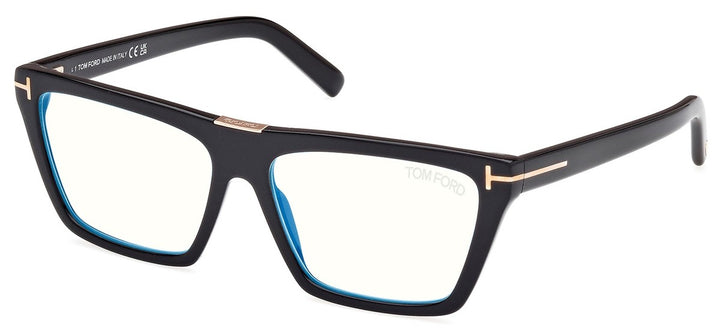 Tom Ford FT5912-B Black Gold Bluelight Frames