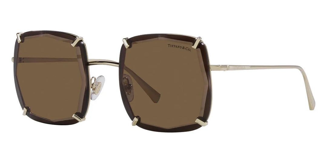 Tiffany & Co TF3089 Square Sunglasses in Brown
