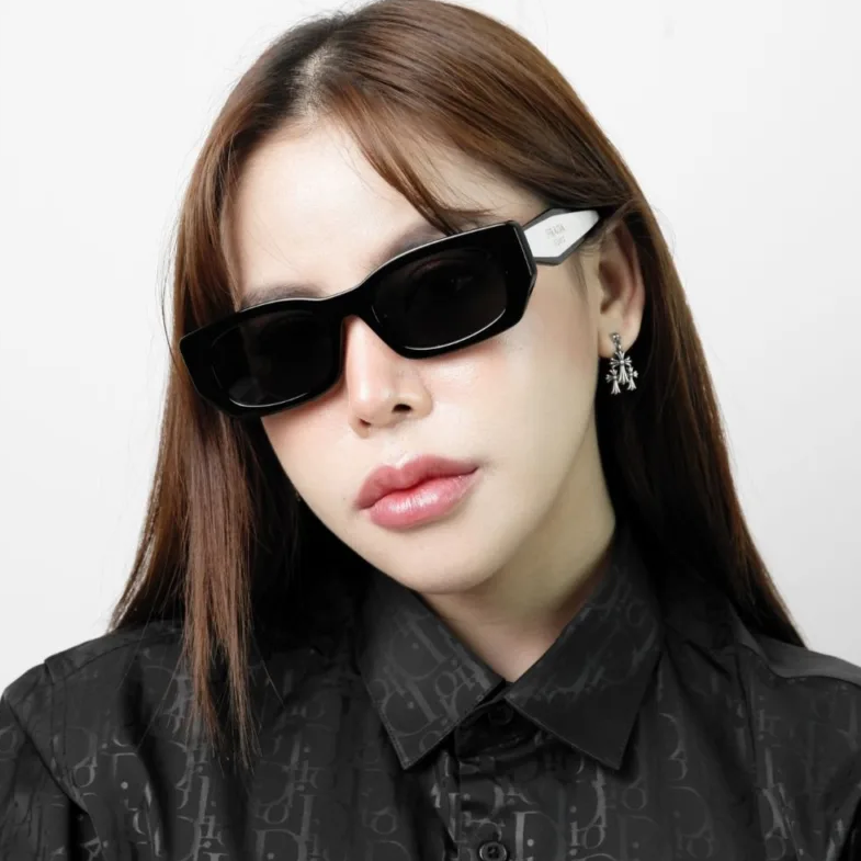 Prada PR B05S Sunglasses in Black White