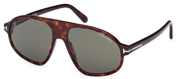 Tom Ford Erol FT1178 Aviator Sunglasses in Havana Brown