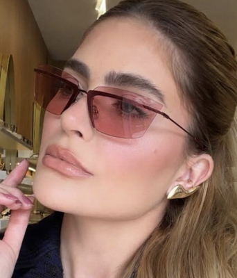 Valentino V-Lure Red Mask Sunglasses