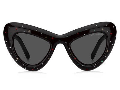 Marc Jacobs Marc 798/S STR Black Strass Cat Eye Sunglasses