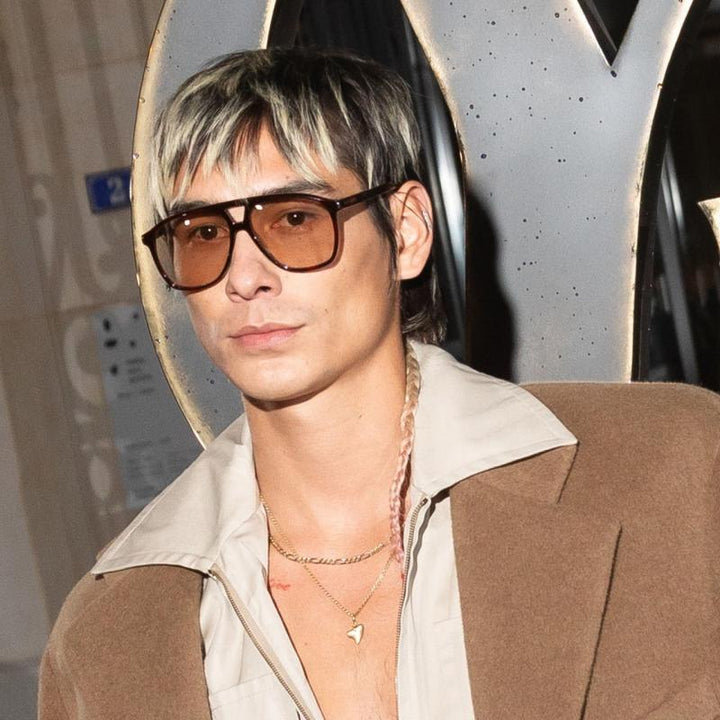 Saint Laurent SL596 Dune Sunglasses in Havana Brown