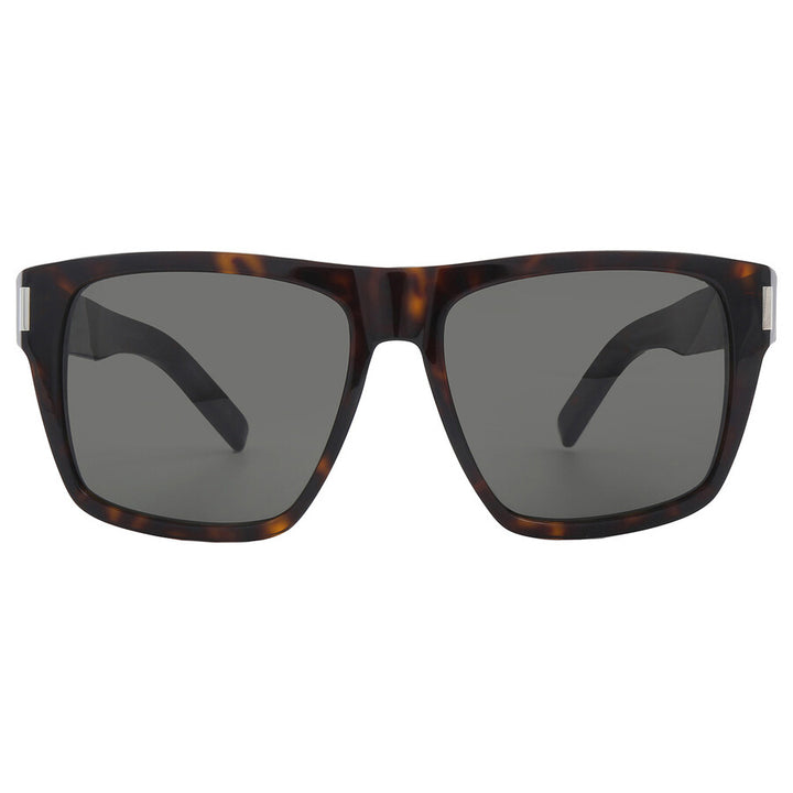 Saint Laurent SL424 Flat Top Sunglasses in Havana Brown