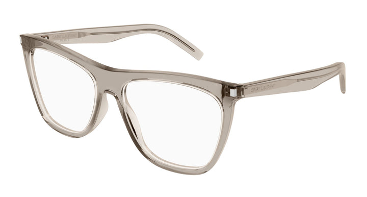 Monturas de anteojos Saint Laurent SL291 Mica Cat Eye en marrón