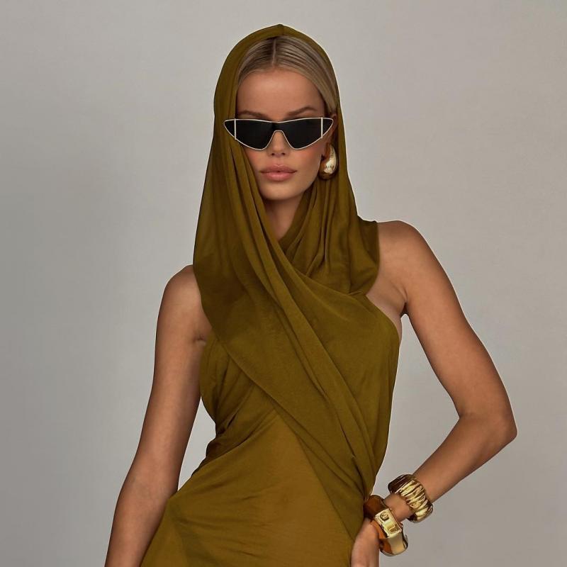 Saint Laurent SL538 Gafas de sol de metal en negro