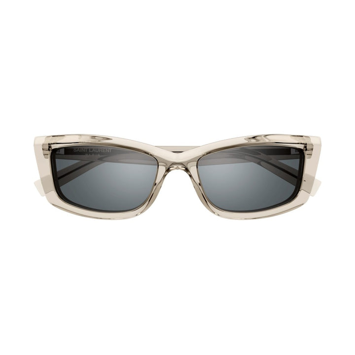 Saint Laurent SL658 Sunglasses in Clear Mirror