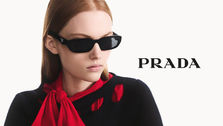 Prada PR B06S Sunglasses in Black Violet