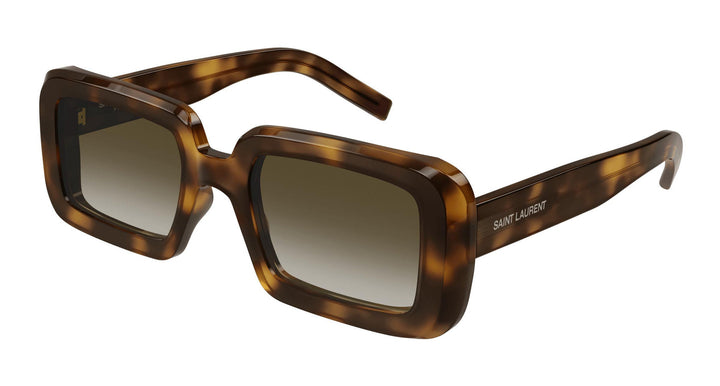 Saint Laurent SL534 Sunrise Sunglasses in Havana Brown