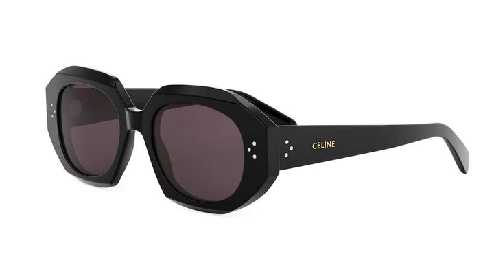 Celine CL40319F Black 3 Dots Geometric Sunglasses