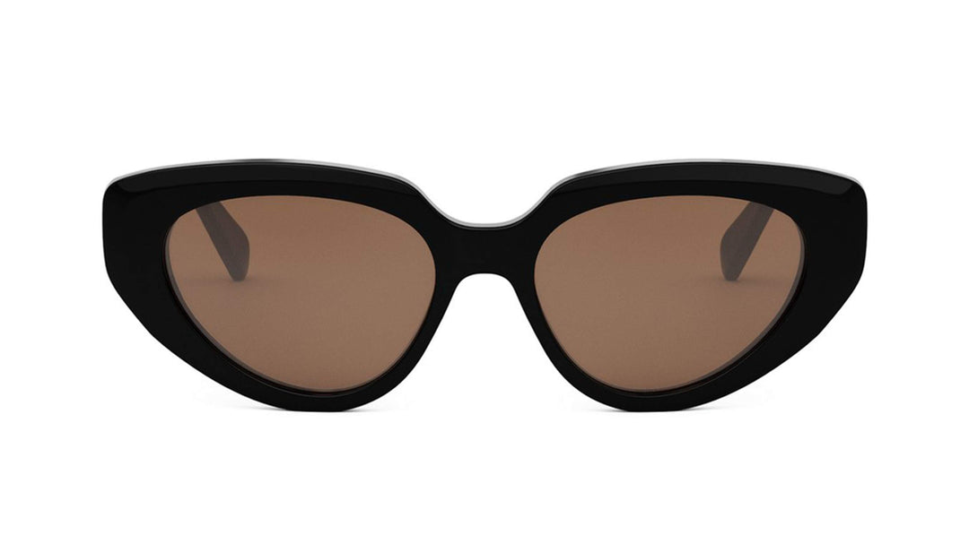 Celine CL40286I Black 3 Dots Cat Eye Sunglasses