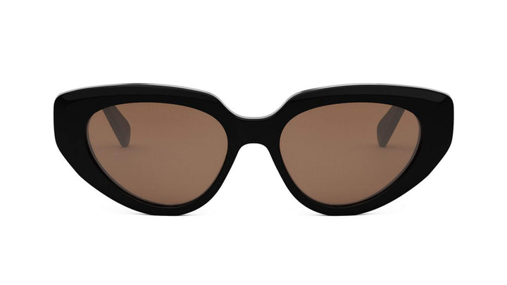 Celine CL40286I Black 3 Dots Cat Eye Sunglasses