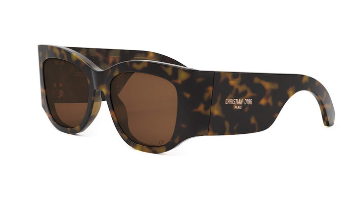 Dior DiorNuit S1I Oversized Sunglasses in Havana Brown
