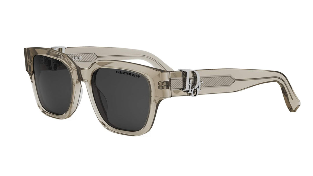 Dior Oblique S1I Sunglasses in Transparent Beige