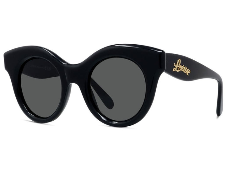Loewe LW40126I Cat Eye Sunglasses in Black