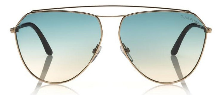 FT0681 Binx Aviator Sunglasses in Gold