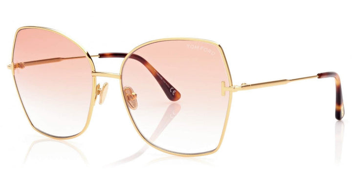 Tom Ford Farah TF0951 Gafas de sol en oro rosa
