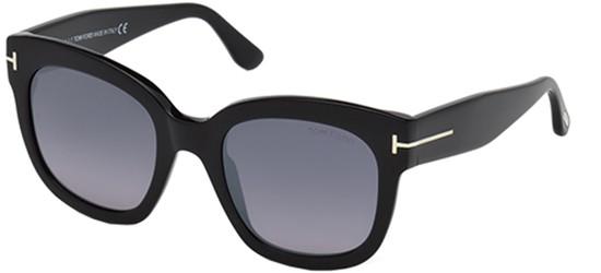 Tom Ford Beatrix FT0613 Black Polarized Sunglasses