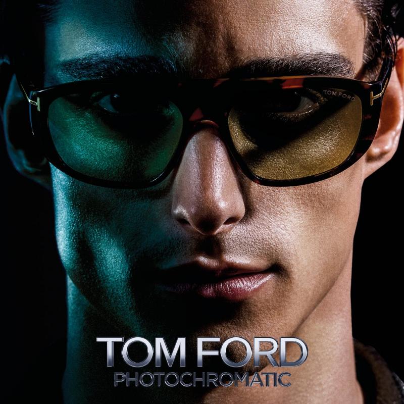 Tom Ford FT1002 Edward Aviator Sunglasses in Brown Green Photochromic